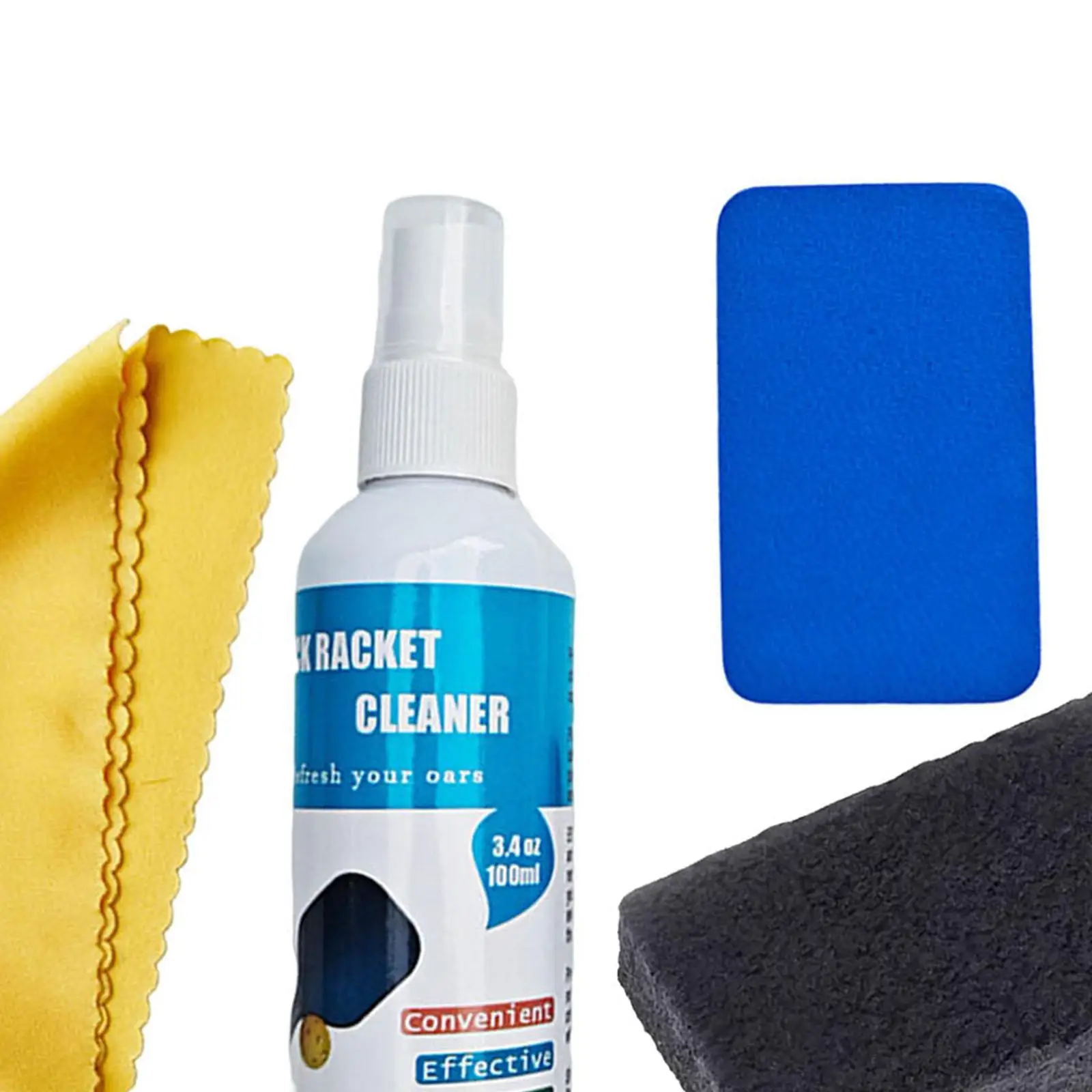 Carbon Fiber Pickleball Paddle Cleaning Spray Elimineert resten Vuil Gum