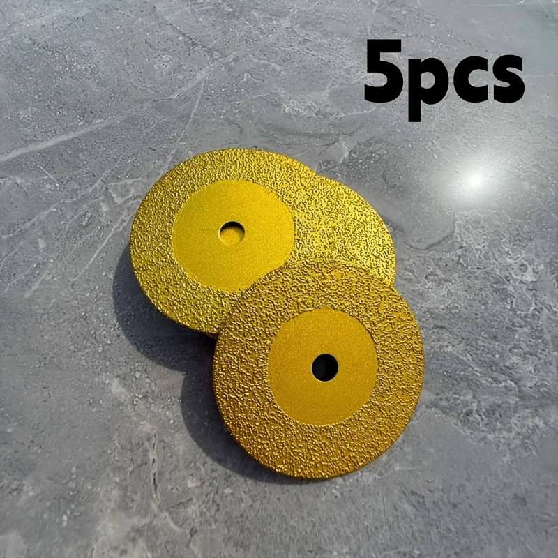 5 Stück Diamant-Schleifscheiben, Rotierende Kreissägeblätter, Schleifscheiben 40mm, Dremel-Werkzeug, Mini-Trennscheiben für Rotationszubehör