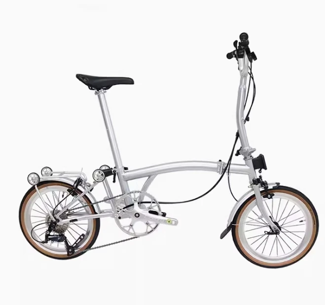 Mint Domestic S Folding Bicycle Portable T9B Speed  c Brake  16 inch fold  Students Adult and Children's bike