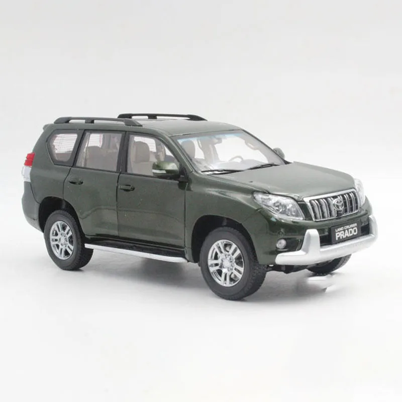 Diecast Original 1:18 Scale Toyota Prado LC150 Simulation Alloy Car Model Static Display Collectible Gift Souvenir Decration