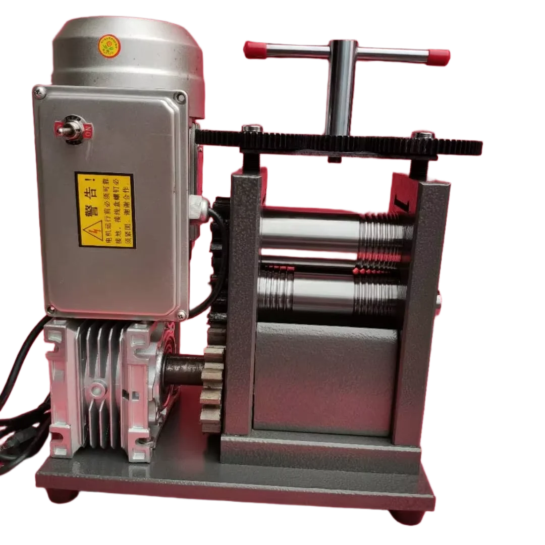 Electric Chamfering Machinefor Goldsmith Sheet Round/Semi-Circle/Square Patterns Wire Roller Jewelry Making