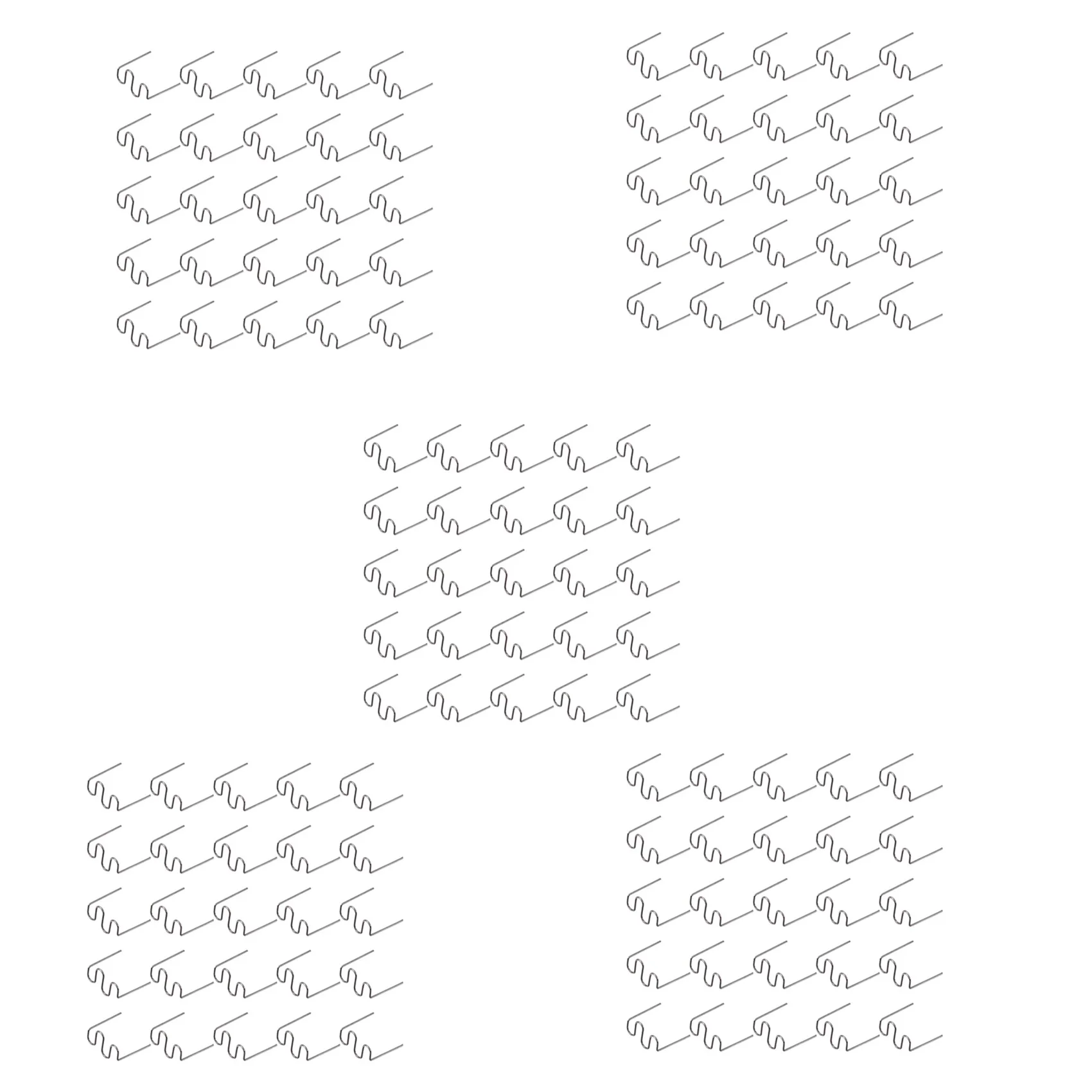 ABLQ 2500Pcs Welding Rods Hot Staple Repair Machine Plastic Welding Hot Stapler Car Auto Bumper Repair Pre Wave Staples 0.6Mm