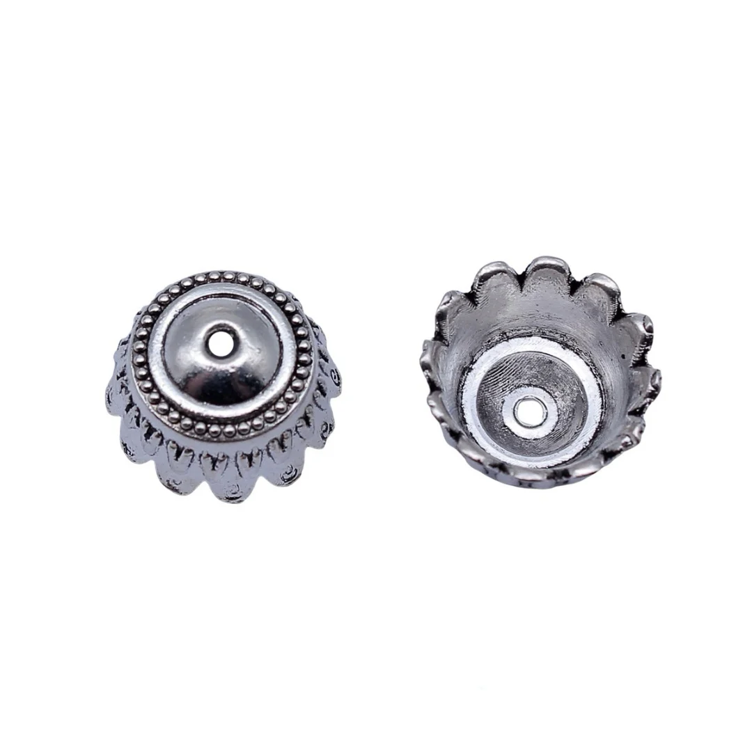 

10pcs 16.7x16.7x9.2mm Zinc alloy metal tibetan silver,antiqued bronze plated bead caps T1344 for jewelry making