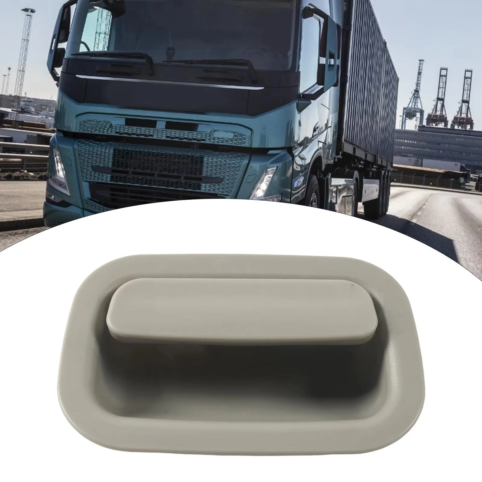 For Volvo heavy-duty truck door lock handle, multifunctional box door lock assembly armrest parts accessories 20477487