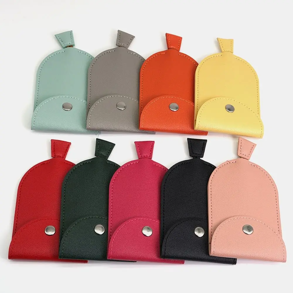 Multifunctional Large-Capacity Key Case Cover PU Matte Leather Protector Key Sleeve Creative Cute Keychain Bags Men