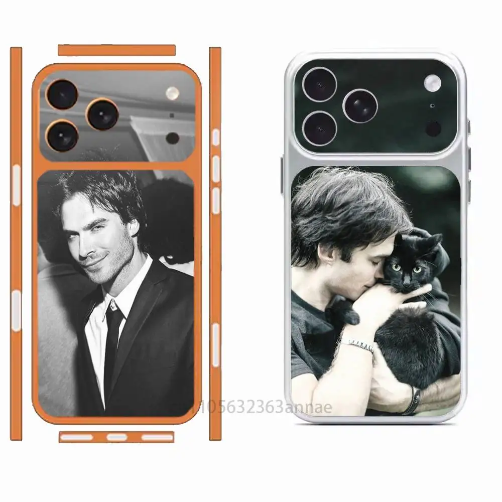 

I-Ian Joseph-S Somerhalder HD/Matte Full Coverage Films For iPhone 17 Pro Max 17 Pro