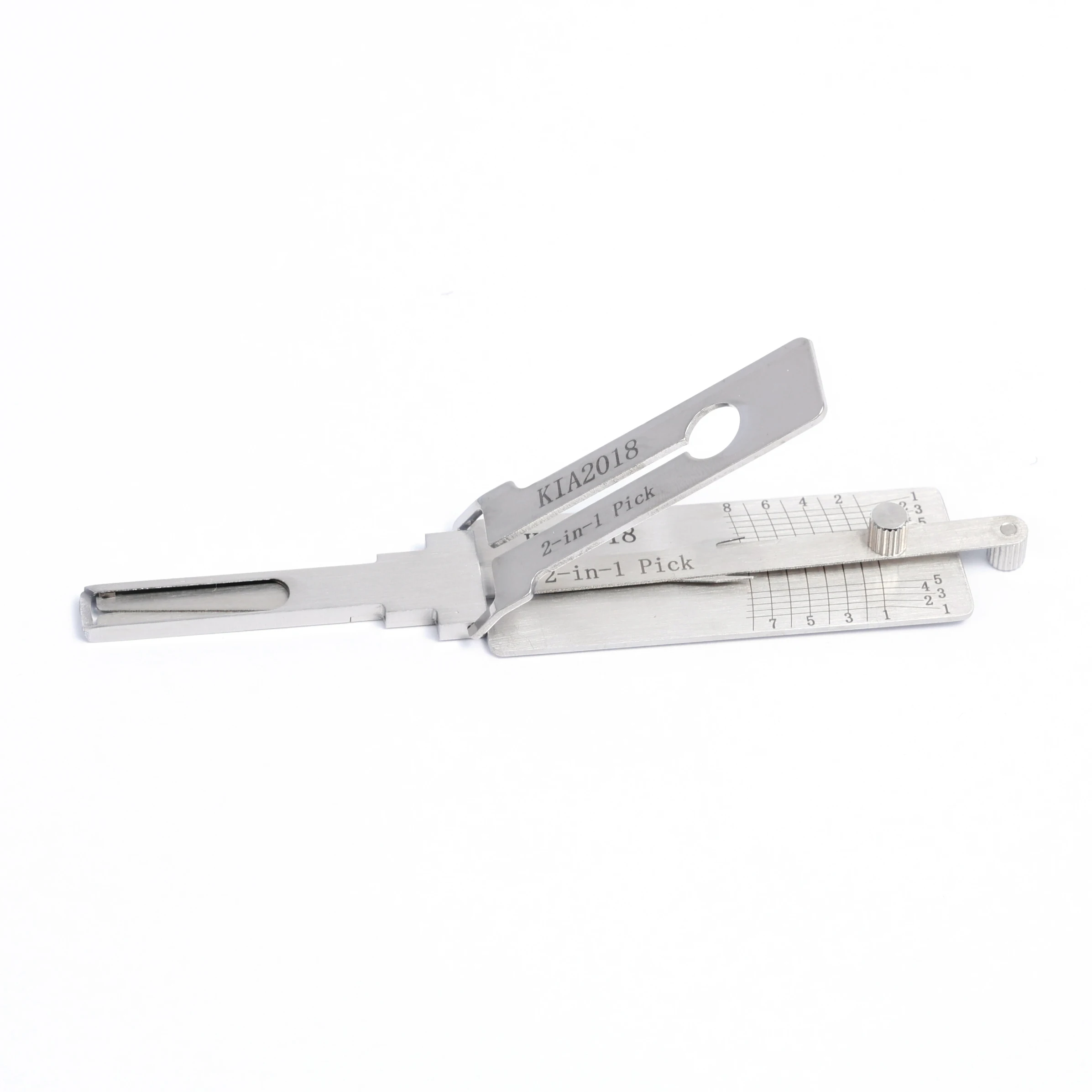 

KIA2018 Li's 2-in-1 Lock Tool - Multipurpose Kit for Key Duplication & Lock Servicing, Professional Locksmith Supplies