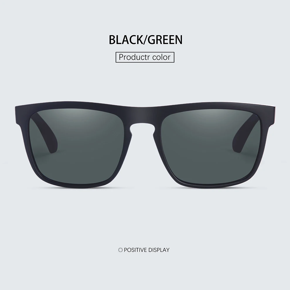 Männer Frauen Fashion Square Vintage Polarisierte Sonnenbrille Retro UV400 Brillen – Detail 2