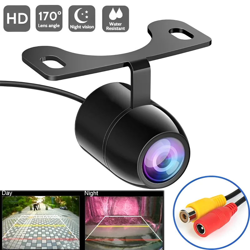 Car Reverse Camera HD Night Vision Rear View Camera Backup Parking Camcorder Reversing Monitor Wide Angle Auto Backup Monitor