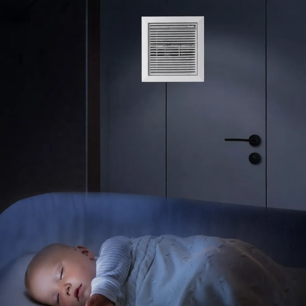 Powerful Silent Ceiling Exhaust Fan Kitchen Bathroom Ventilation Duct Pipe Integrated Ventilation System For Home Air Quality