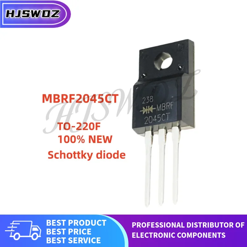 10piece New MBRF2060CT MBRF3045CT MBRF2045CT MBRF2545CT MBRF3060CT TO-220F schottky diode In Stock