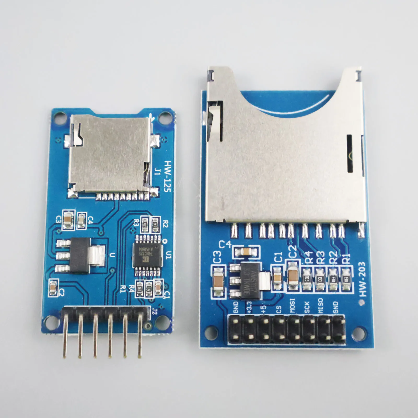 Micro SD Storage Expansion Board Micro SD TF Card Memory Shield Module SPI For Arduino with Level Converter Chip 5V/3.3V