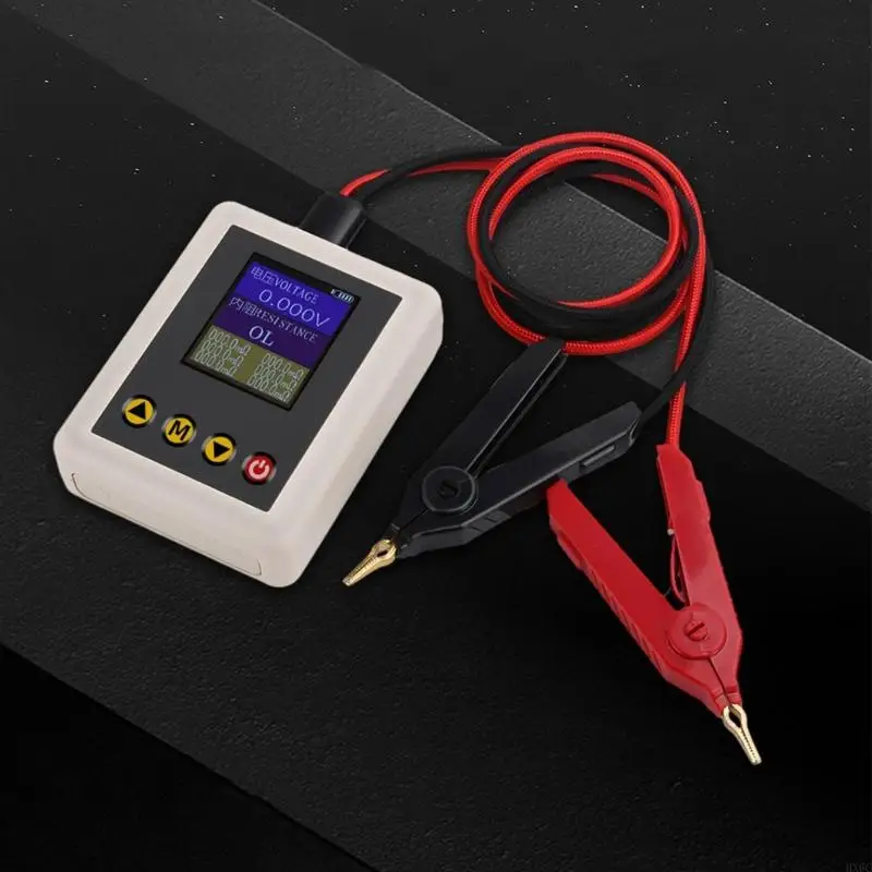 HX6C Обновление цифрового измерителя OHM с помощью клипа Кельвина Регулируемые напряжения измерение Высокая точность напряжения
