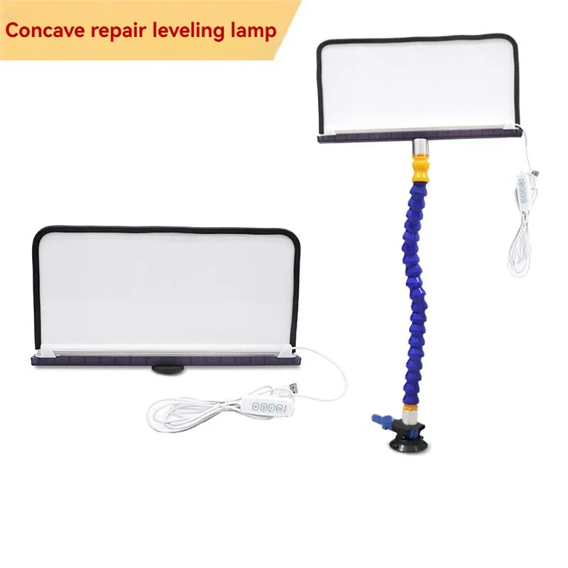 75STO-USB Port Led Reflector Lamps Board Dent Repair Tools LED Removal Leveling Lamps Three Speed Car Repair Lights