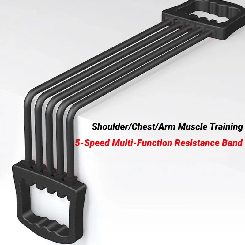 Suitable For Home And Gym Use Adjustable Rubber Resistance Band Multi-Functional Detachable Chest Trainer Fitness Equipment