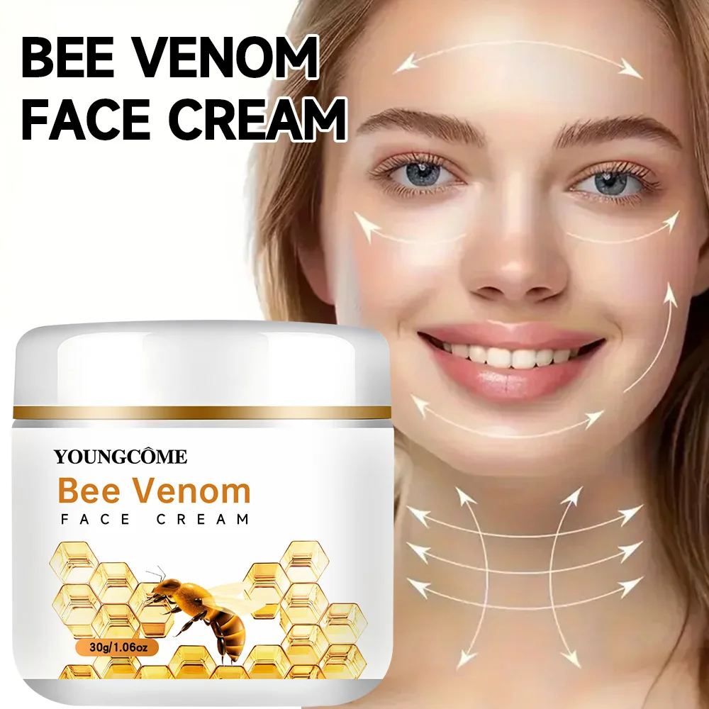 

"YOUNGCOME Instant Plumping Cream SAMPLE - Bee Venom & Peptide for Fast Wrinkle Repair | 30G"