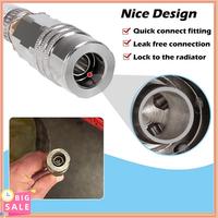 Better-T 9996049 Quick Fit Radiator Adaptor For Volvo Radiator Coolant Drain Hose For Volvo Trucks D11, D13, D16 Engines