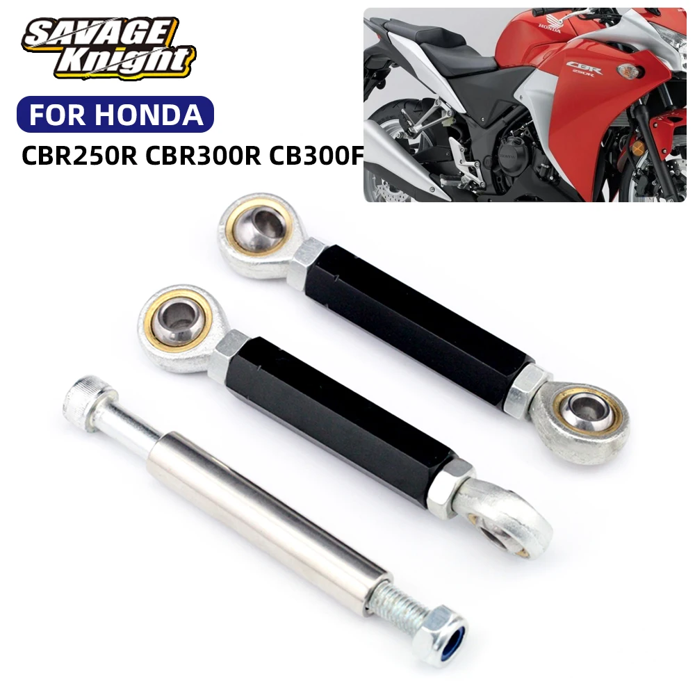 

Rear Lowering Links For HONDA CBR 250R CBR300R CB300F Motorcycle Lower Billet Drop Kit Suspension Moto Parts Bracket Accessories