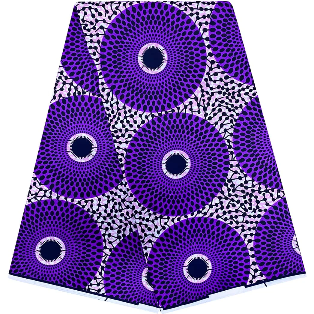 

Яркая африканская ткань Анкара, голландская ткань Super Wax 100, полиэстер, ткань для этнической одежды