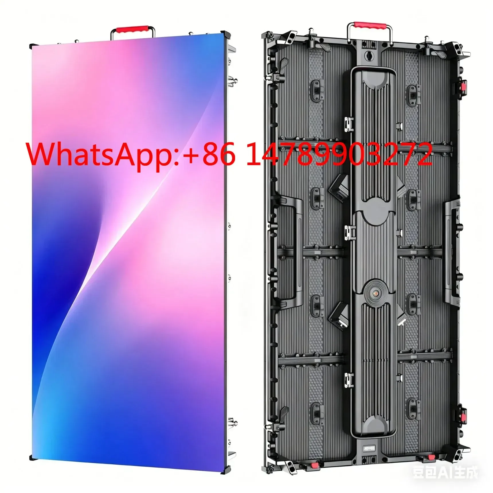 

Anti-Collision Durable LED Rental Video Wall All Weather Resistant Portable LED Screen for Indoor Outdoor Commercial Events