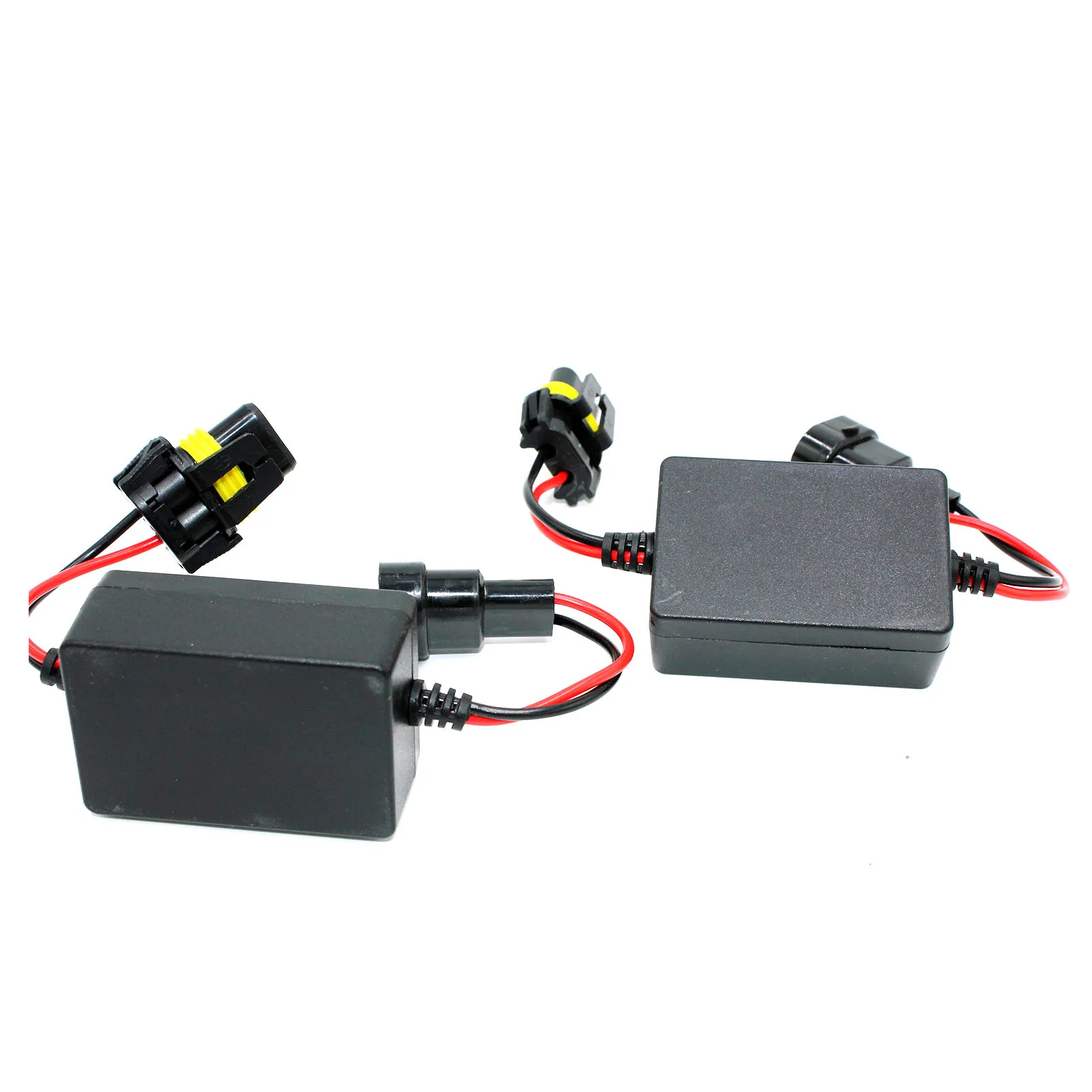 

2 шт. светодиодный HB3 9005 HB4 9006 фара Canbus декодер без ошибок предупреждающий датчик анти-мерцание Plug & Play