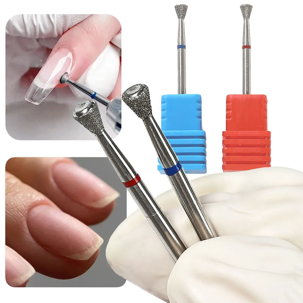 1 قطعة الصحن على شكل مسمار الفن إزالة تلميع رئيس T المطاحن طاحونة التقشير الزائد مزيل الصمغ جولة الروتاري بور طحن بت #1