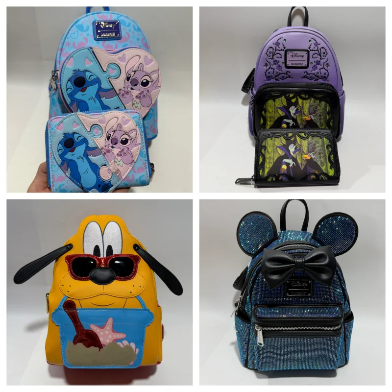 

New Schoolbag Pottered Womens Double Strap Shoulder Bag Purse Backpack Pu Leather Student Backpack Stationery Gift Tail Goods