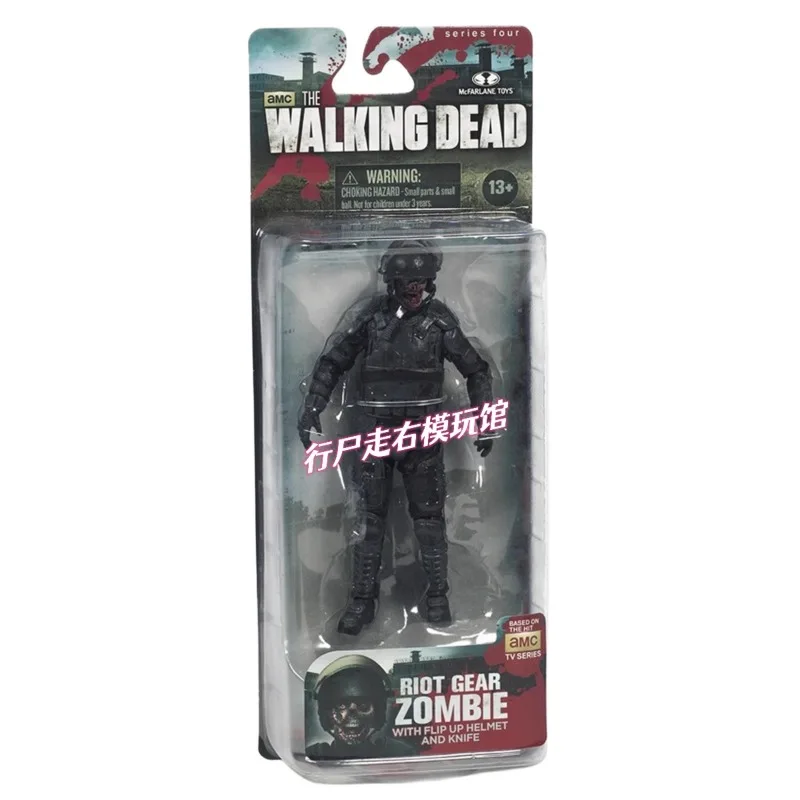 The MacFarlane Walking Dead Movie Series Has Four Generations of 5-inch Movable Models for Birthday Gifts Action Figures