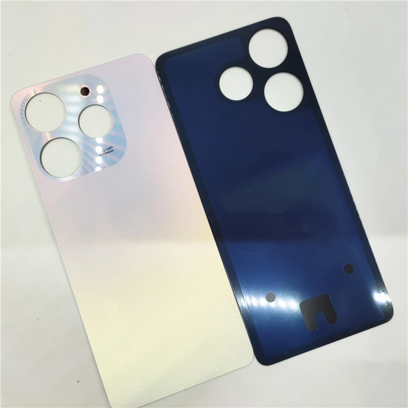 New Glass Back Lid Battery Cover For Infinix Tecno Spark 10 Pro Ki7 Rear Door Housing Replacement