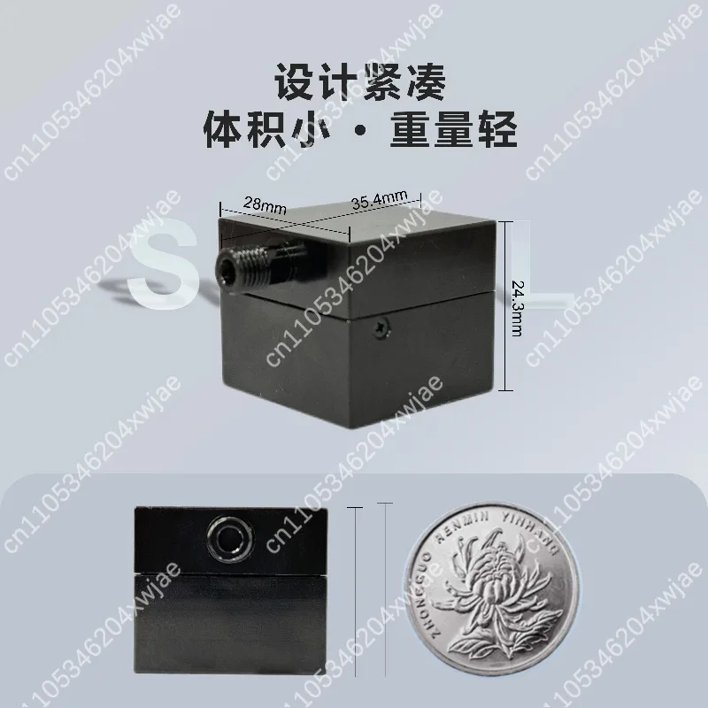 Mini NIR UV Fiber Spectrometer High Resolution Spectral Irradiance Meter Portable Optical Spectrum Detection Equipment