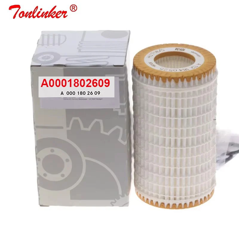 

Oil Filter A0001802609 1 Pcs For Mercedes Benz C219 CLS 280 300 320 350 500 55AMG 63AMG 2004-2010 Model High Quailty Oil Filter