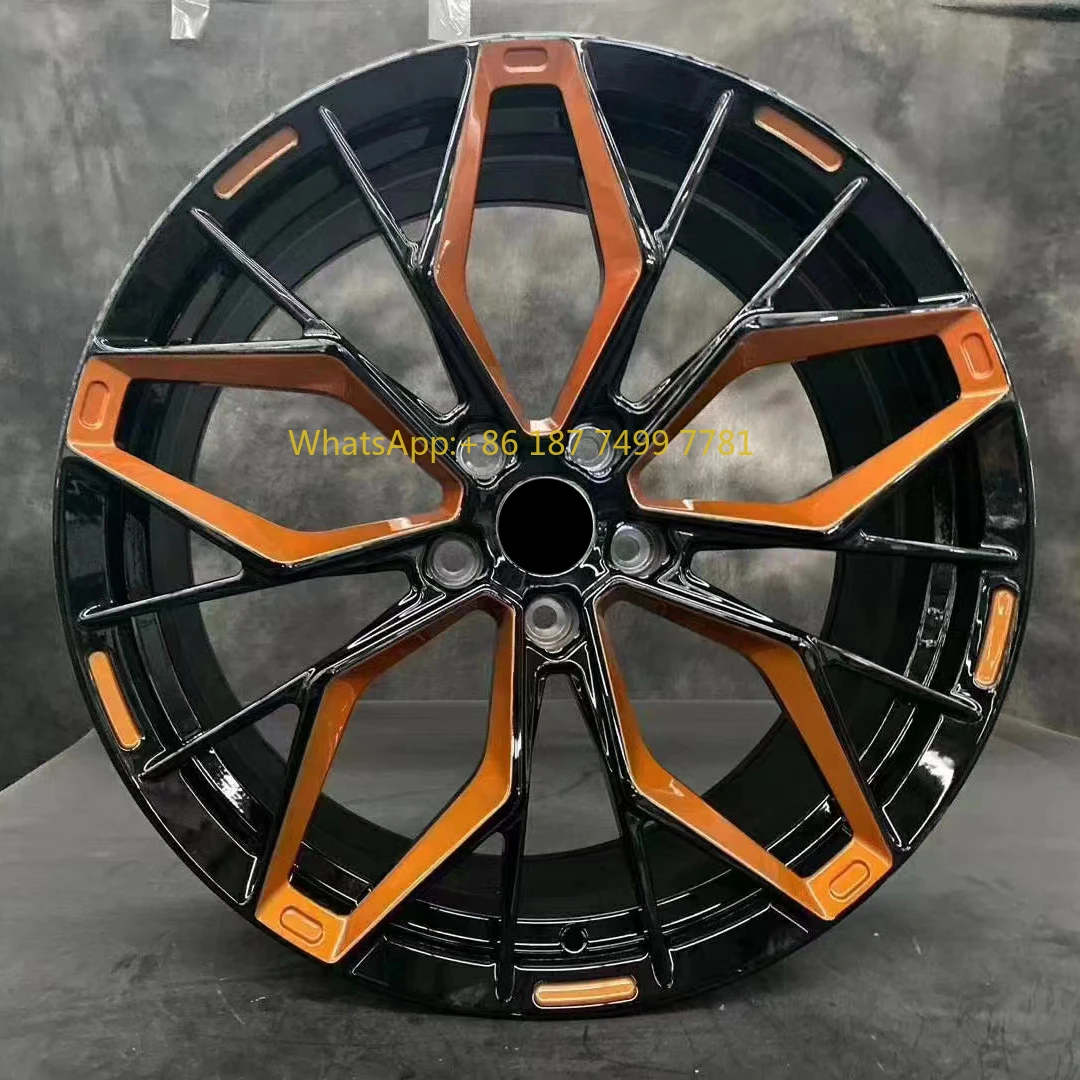 

Directly Factory Widely Used Customizable Orange Forged Car Alloy Wheel Rim for Lincoln .Rover . .
