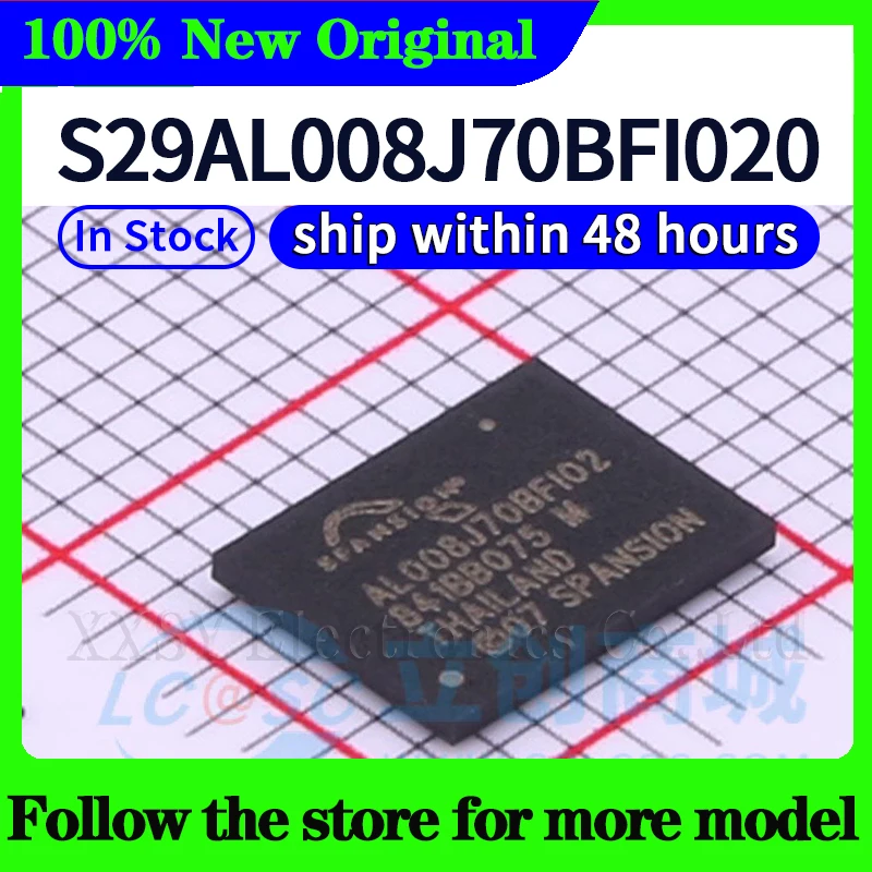 

S29AL008J70BFI020 Высокое качество Новый