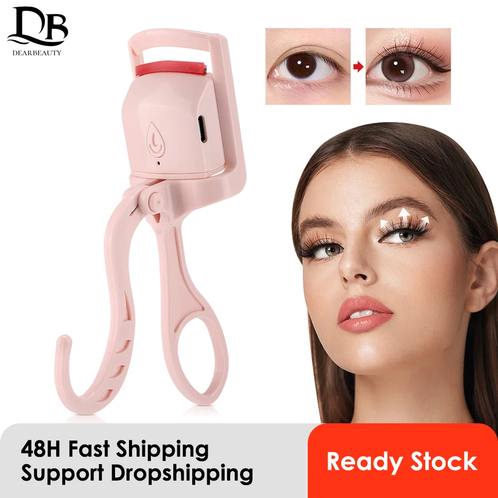 

Электрические щипцы для завивки ресниц, портативный дизайн, долговечные щипцы для завивки ресниц, простые в использовании щипцы для завивки ресниц с подогревом, идеальная завивка на весь день