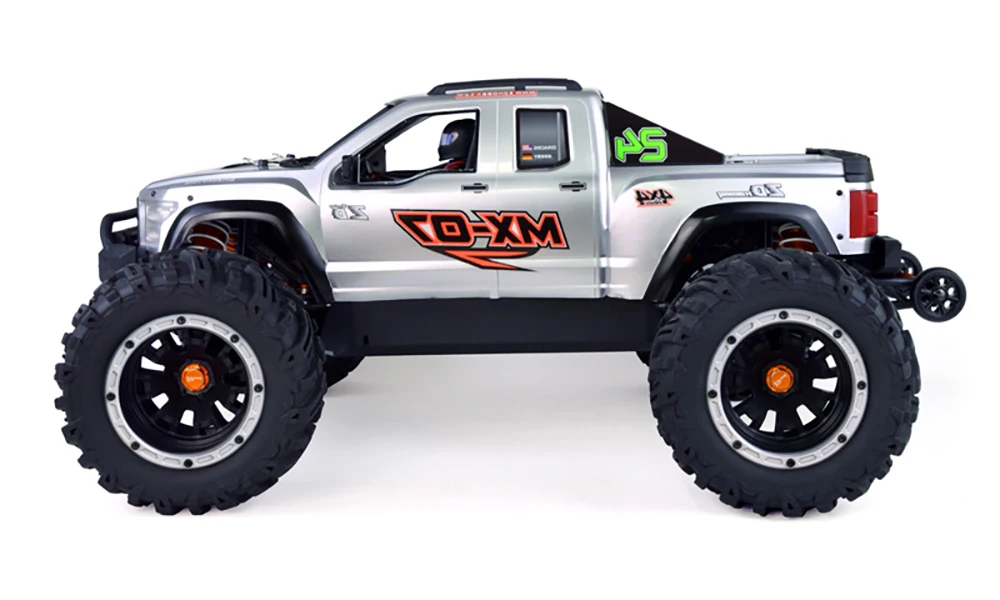 رائجة البيع ZD Racing MX-07 RC CAR 1/7th مقياس 4WD شاحنة كبيرة عنيفة 2.4 GHZ سوبر استجابة 4-قناة راديو التحكم عن بعد