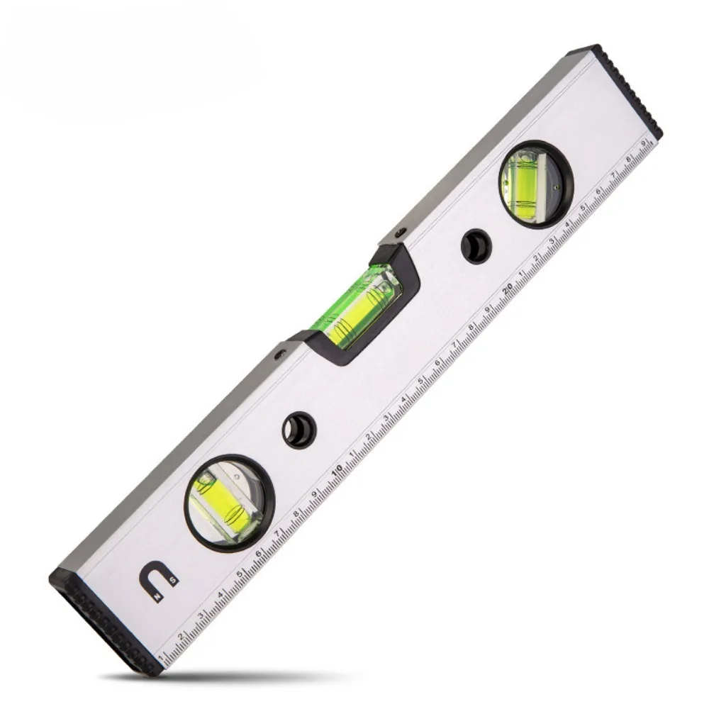 

Magnetic Spirit Level High Precision Level Measuring Instrument Horizontal Ruler 300mm Rustproof Magnetic Measuring Level