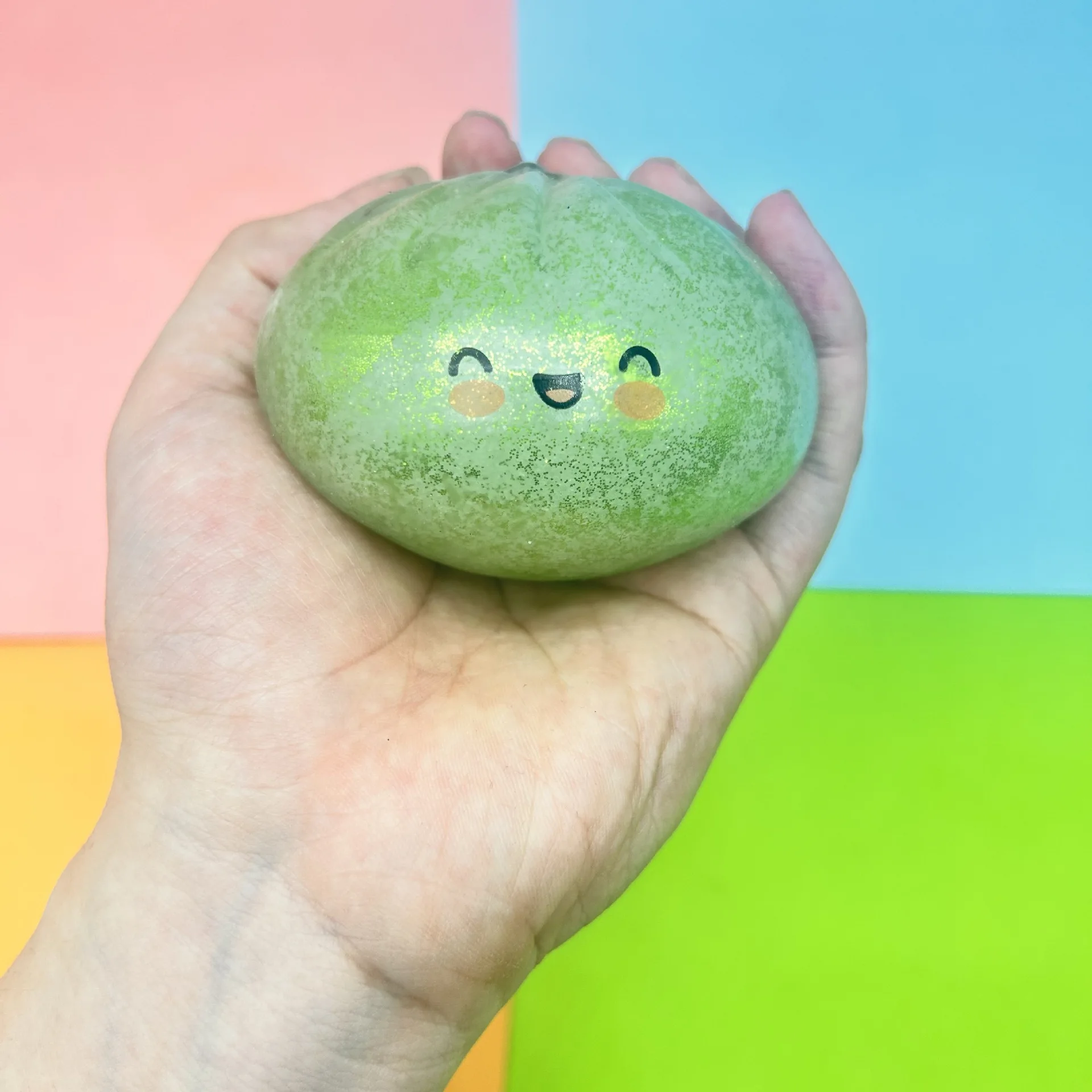 Squishy Dumpling Mystery Dumpling Squishies Handgemaakte drukverlichtende ballen Paasmandvullers Dumplings Squishy
