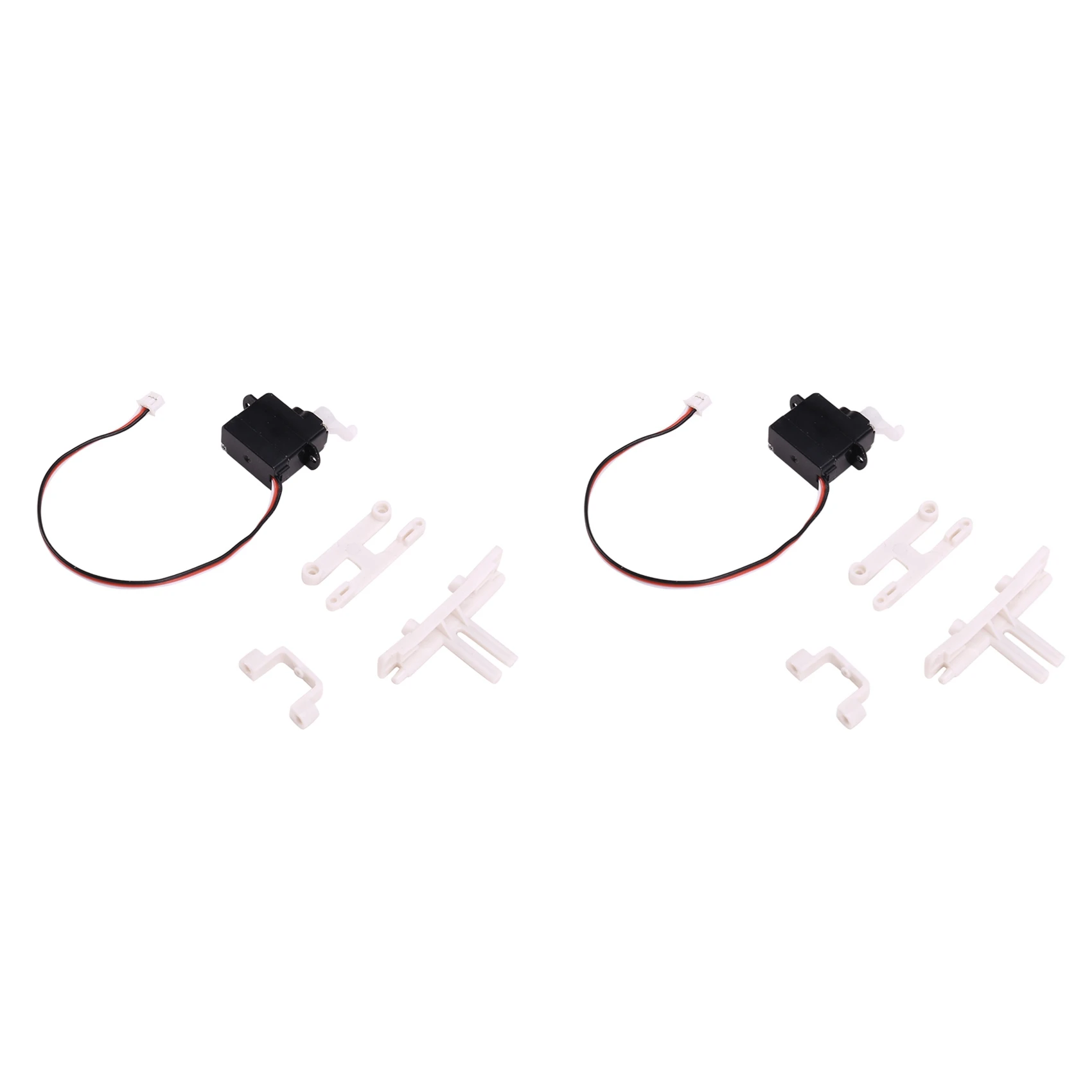 A72Z 2X RC Toy Helicopter Upgrade C138 Steering Gear Bracket Kit for RC ERA C138 Bell 206 1:33 RC Toy Helicopter Parts