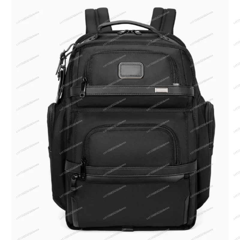 Large-capacity Double-shoulder Ballistic Nylon 15-inch Business Computer Backpack 2603578