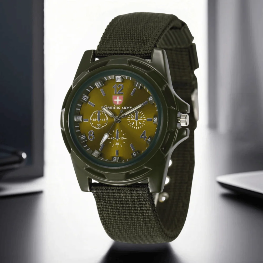 

Мужские часы в стиле милитари, модные спортивные часы из сплава, кварцевые наручные часы для мужчин, повседневные мужские часы с нейлоновым ремешком, Relogio Hombre