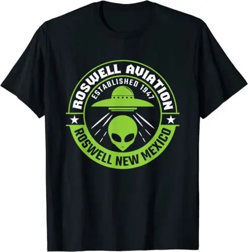  Roswell Aviation Established 1947 Roswell New Mexico Alien T-Shirt