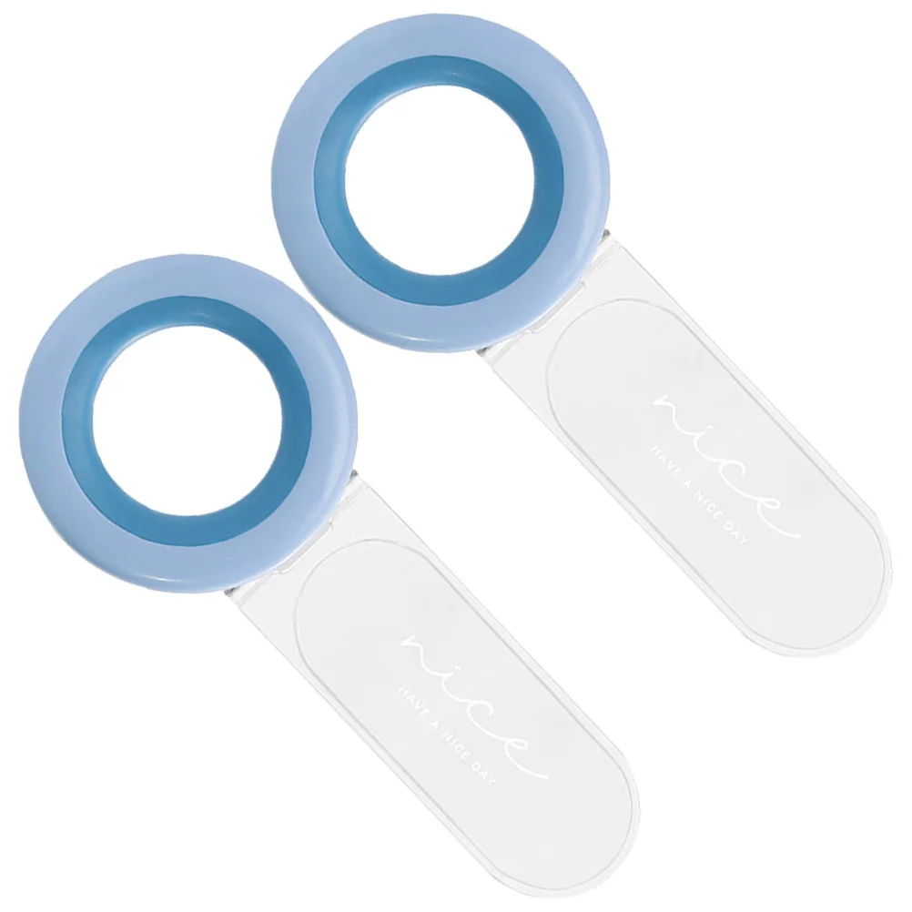 

2Pcs Toilet Seat Lifter Handle Premium Material Toilet Cover Lifter Easy Use Anti-Touching Tool Practical for Public Bathroom