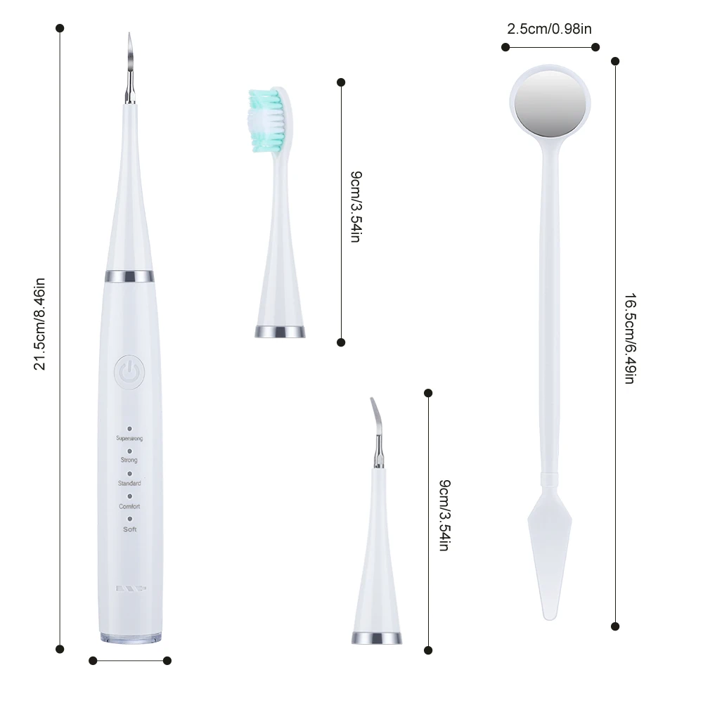 

Teeth Descaling Device Teeth Cleaning Tartar Removal Plaque Rechargeable Teeth Whitening Oral Care And Dental Cleaner Oral Care