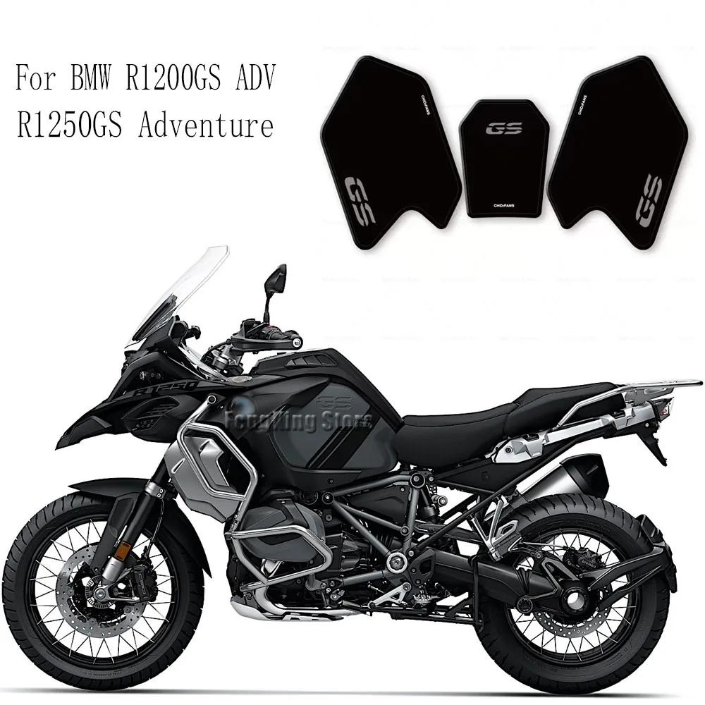 For BMW R1200GS ADV R1250GS Adventure  Motorcycle Tank Traction Pad Anti Slip Sticker Gas Knee Grip Protector