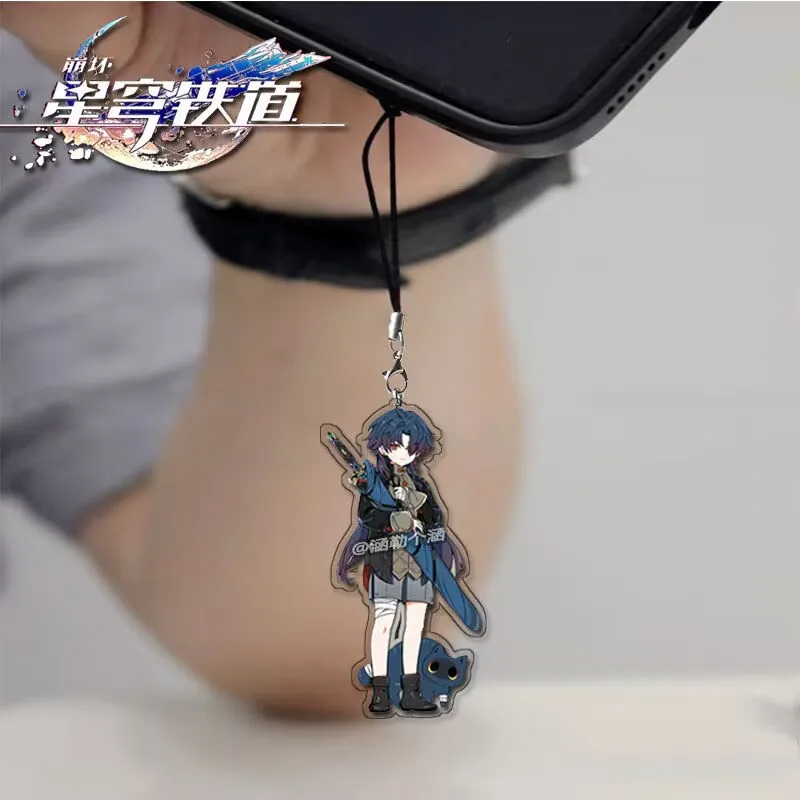 Новая цепочка для мобильного телефона «Broken Star Dome Railway», серия «Маленький кот», подвеска-милый мультяшный студенческий креативный кулон для школьной сумки