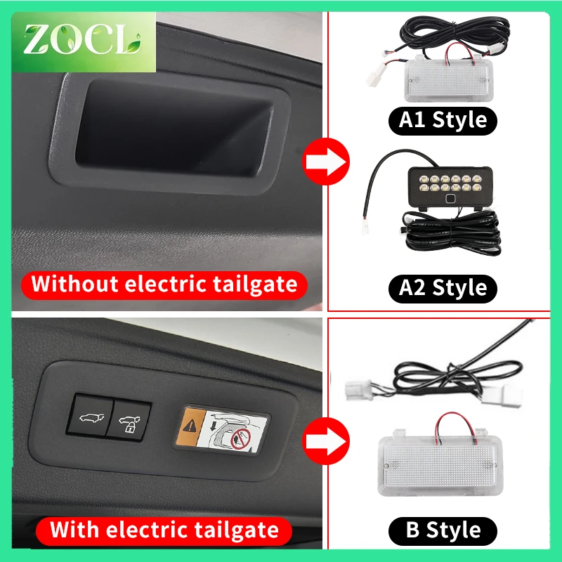 New For Toyota 2024 2025 Land Cruiser Prado LC250 J250 Tailgate Light Lexus GX550 Car Door Projector Light Modification Accessor