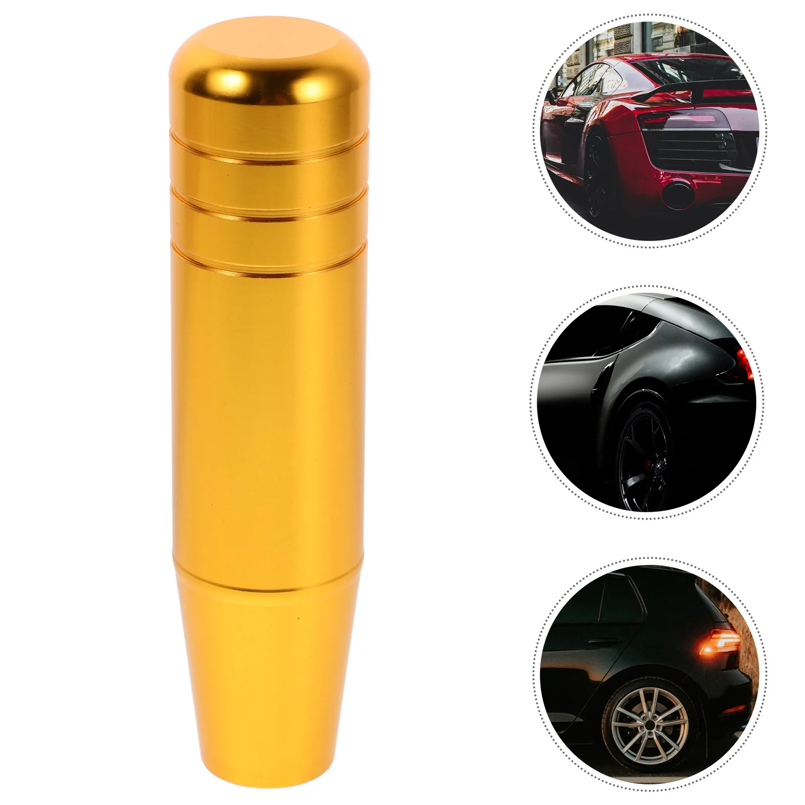 

Modified Gear Head Manual Shifter Knob Accessories Personality Aluminum Utv Extension Alloy Grip Car Button