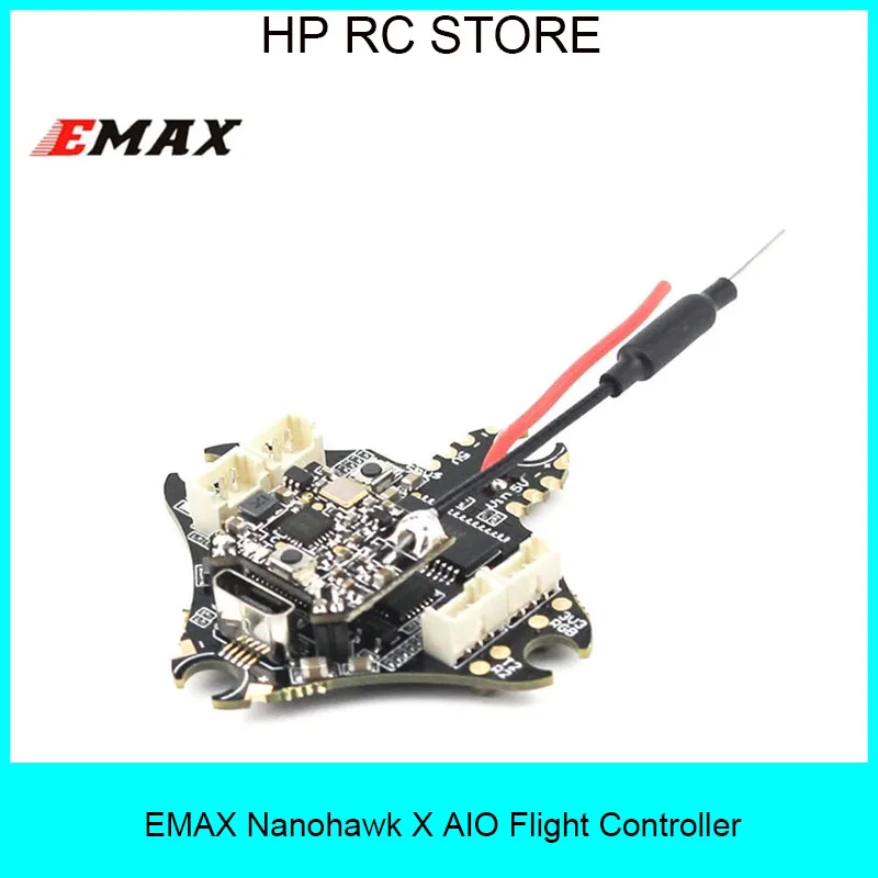 Ricambi EMAX NanoHawk X – Controller di Volo AIO con VTX da 25/100/200mW per Droni da Corsa FPV e Quadricotteri