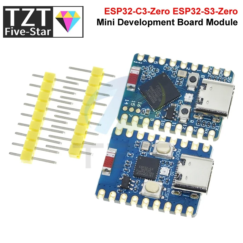 1/3/5PCS ESP32-S3-Zero ESP32-C3-Zero Mini Development Board 