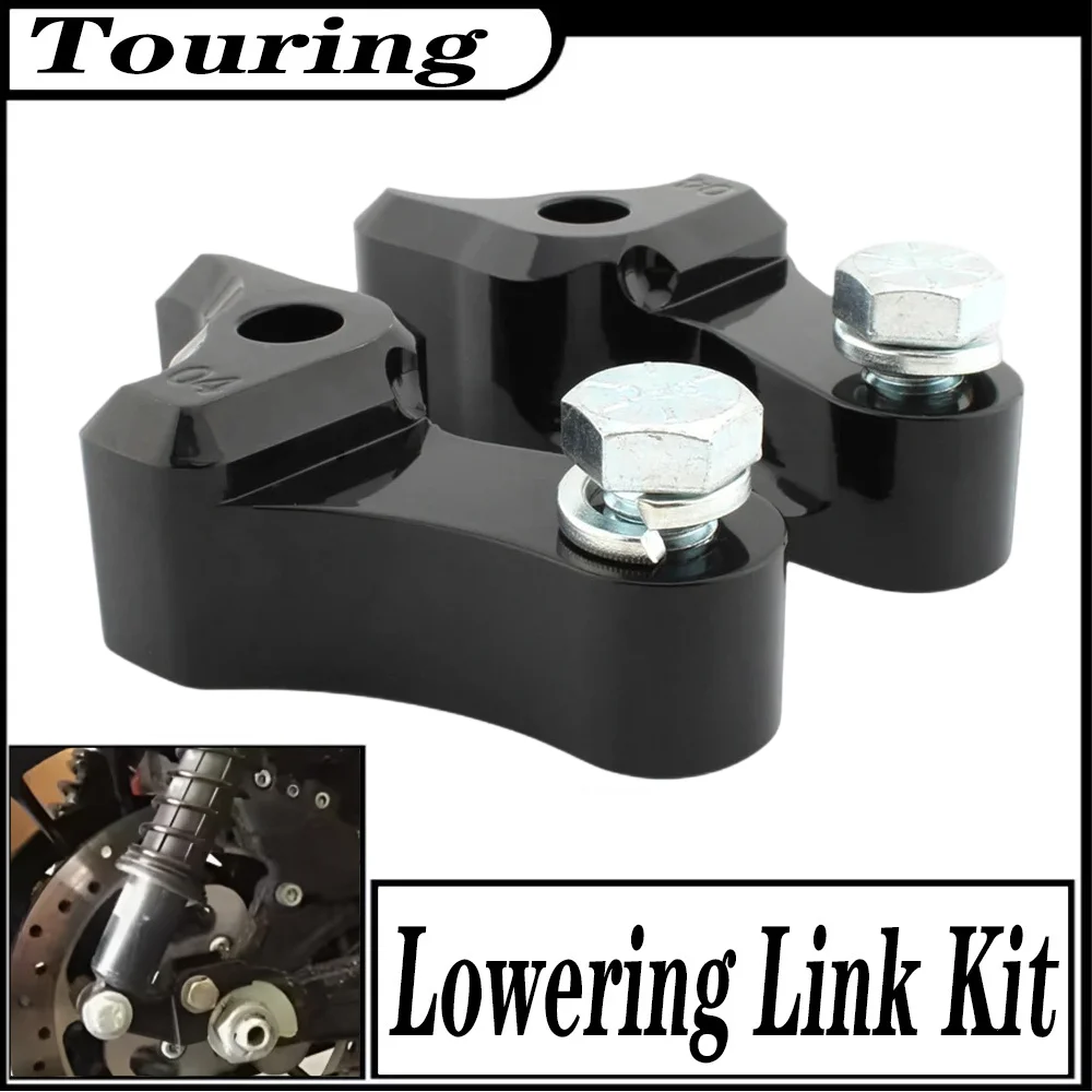 

Комплект для занижения подвески на 1 дюйм для Harley Touring Electra Glide, Road Glide, Road King, Street Glide, FLHTK, FLTRX, FLHR, FLHX 2009-2019 годов выпуска